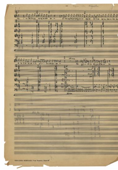 Love and Death, Four songs for Myrto, Voice and String Orchestra, Eros kai Thanatos, [Tessera tragoudia gia ti Myrto, Foni kai Orchistra Egchordon]