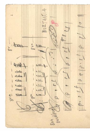 Sketches, works for violin or cello and piano, [Schedia, erga yia violi I tselo kai piano]