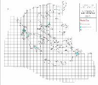 Δεύτερη εθνική έκθεση για την εφαρμογή της Οδηγίας 92/43 ΕΟΚ στην Ελλάδα (περίοδος αναφοράς: 2001-2006): Χάρτης εξάπλωσης και εύρους εξάπλωσης του είδους Rhinolophus-euryale
