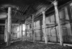 The Synagogue of Komotini, view of the interior.