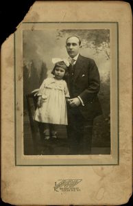 Samuel Shami and Betty Jacobson (child).