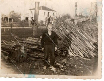 Georgios Toliopoulos president of the community of Xehasmeni village of Imathia