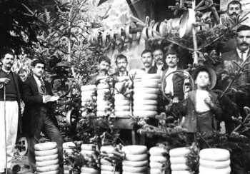 The Geskos cheese - dairy in Aspropotamos, 20s.