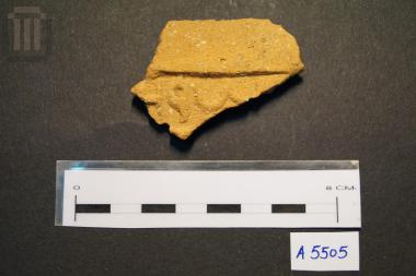 Fragment of an inscribed amphora