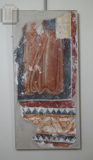 Saint or Prophet, wallpainting