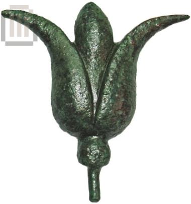 Bronze decorative implement in the form of lotus bud, from Mastilitsa