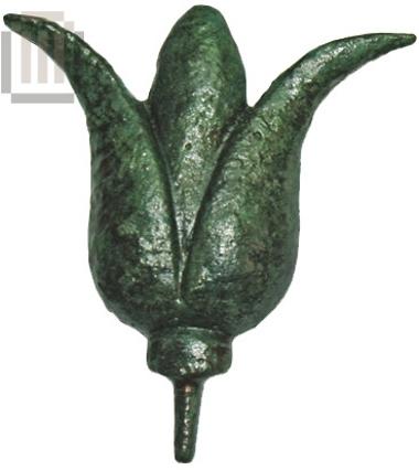 Bronze decorative implement in the form of lotus bud, from Mastilitsa