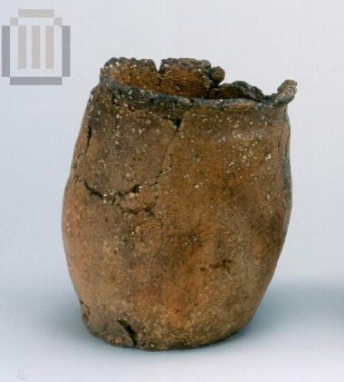 Clay chytroid vessel from Korytiani