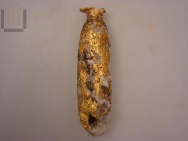 Gilded alabaster alabastron