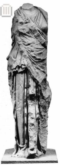 Statue of a clothed female figure