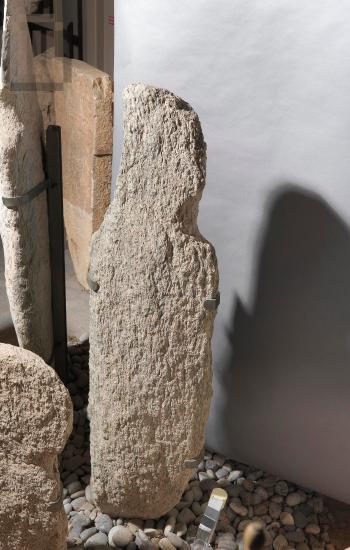 Anthropomorphic stele