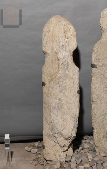 Anthropomorphic stele