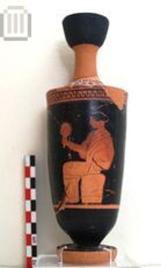 Red-figured lekythos