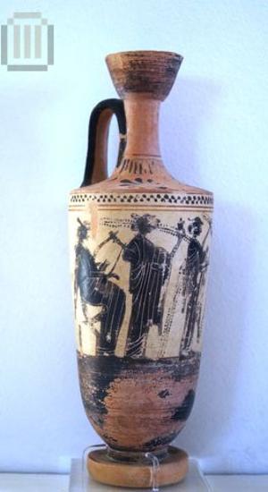 Attic black-figured lekythos