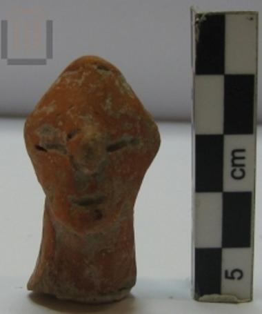 Head of an anthropomorphic figurine