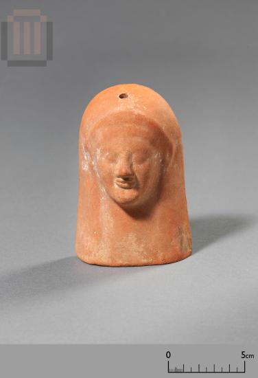 Terracotta bust of a female figure