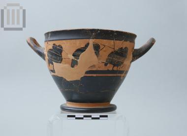 Attic black-figure skyphos of the Hermogenes type