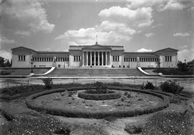 Grèce - Athènes, le batiment du Zappeion, 29 VI 19 (Ελλάδα - Αθήνα, το κτίριο του Ζαππείου, 29 Ιουνίου 1919)