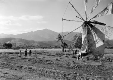 Crète - Kastelli - Pediada, moulin a vent, 12 VI 20 (Κρήτη - Καστέλλι Πεδιάδος, ανεμόμυλος, 12 Ιουνίου 1920)