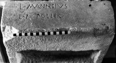 IThrAeg E072: Epitaph of Lucius Manneius