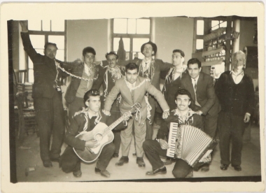 Halloween celebration, Rachoni, 29.02.1960