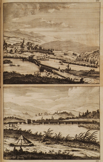 Η πόλη Τζισρ ας-Σουγκούρ. Άποψη του ποταμού Ορόντη και της ρωμαϊκής γέφυρας.