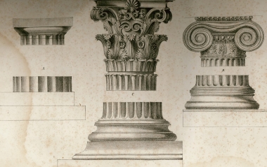 Architectural orders in in ancient Greek temples