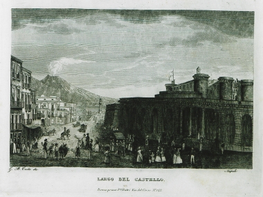 Άποψη του Καστέλ Νουόβο της Νάπολης.