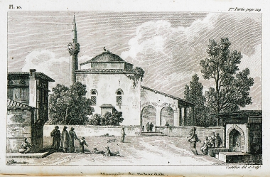 Το τέμενος Γκαζί Γιακούπ Μπέη στην κεντρική πλατεία του Τσαρντάκ, χωριό κοντά στη Λάμψακο.