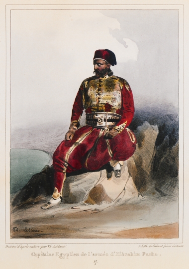 Καπετάνιος (στρατηγός) του στρατού του Ιμπραήμ Πασά της Αιγύπτου, κατά την εκστρατεία στην Κρήτη.