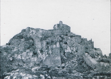 Ερείπια φυλακής στο κάστρο της Αμάσειας.