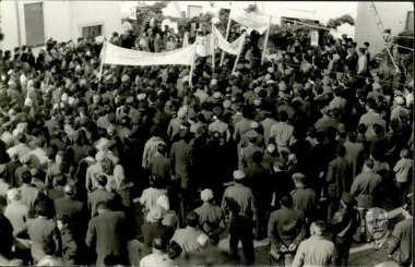 Προεκλογική εκστρατεία του Σοφοκλή Βενιζέλου στη Λέρο.